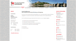 Desktop Screenshot of aekv-wuerzburg.de